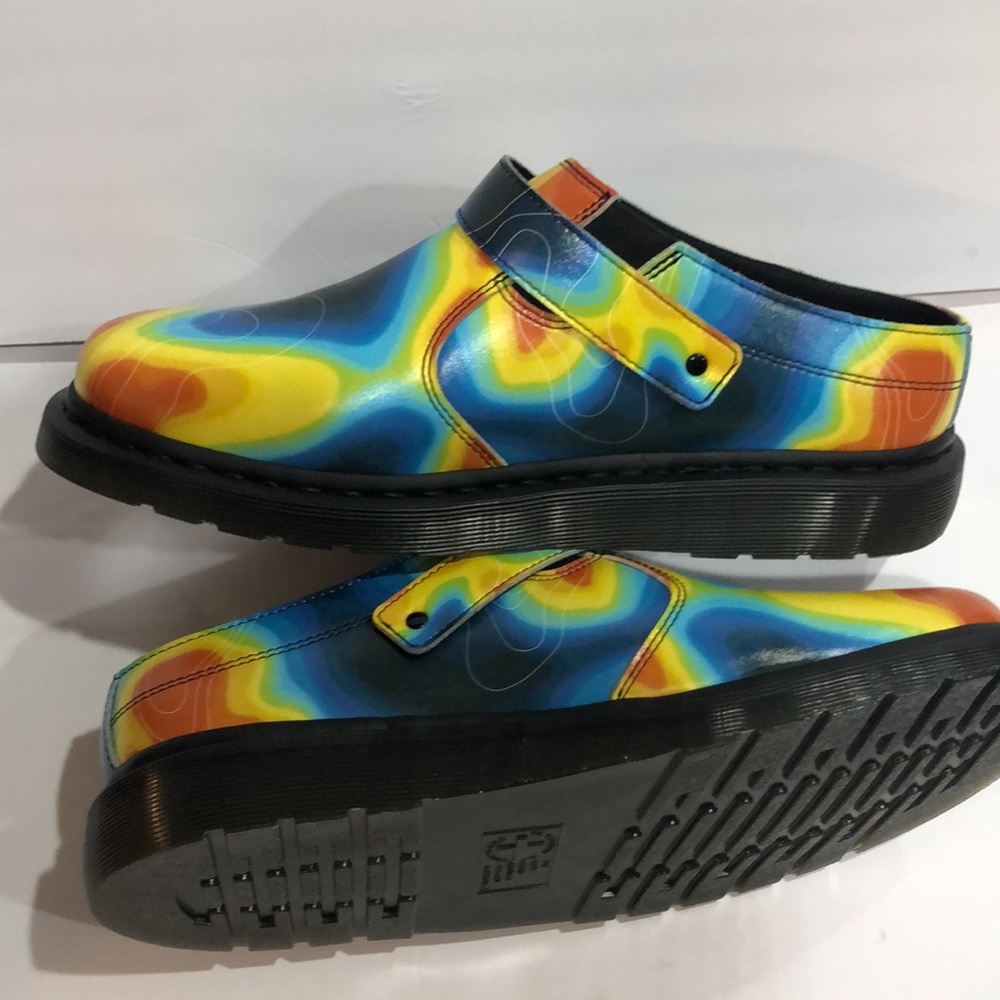 Doc Martens ISHAM GENIX THERMAL MAP LEATHER SLINGBACK MULE‎ mules size 11 men - Picture 9 of 10